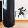 Boks Silüet Duvar Etiketi Seti